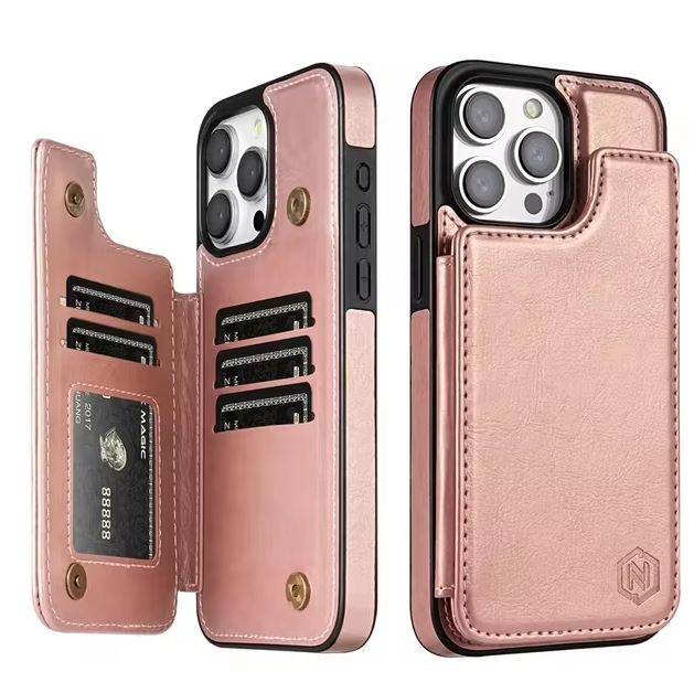 iPhone 15 magnetic flip phone case
