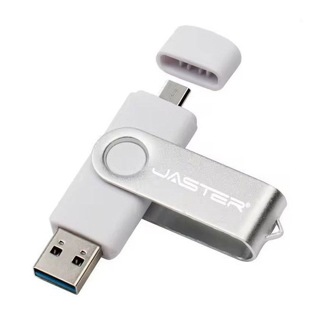 White Jaster USB Flash Drive 16GB