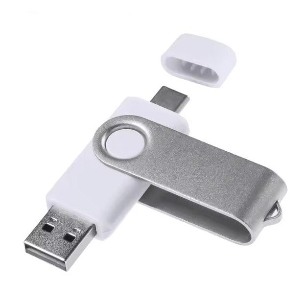 Compact USB drive in multiple colours