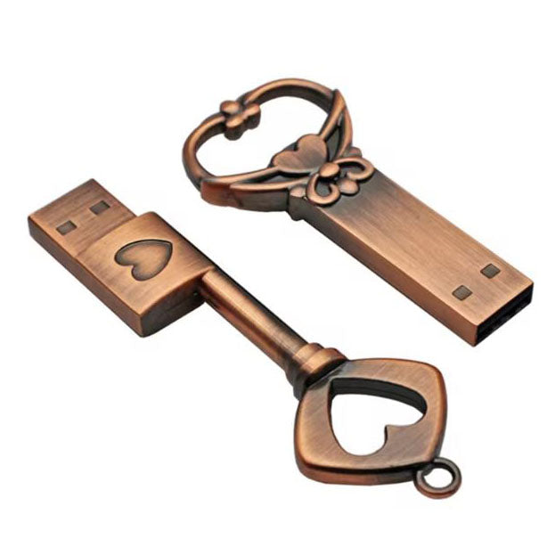 Jaster 8GB USB stick in copper colour