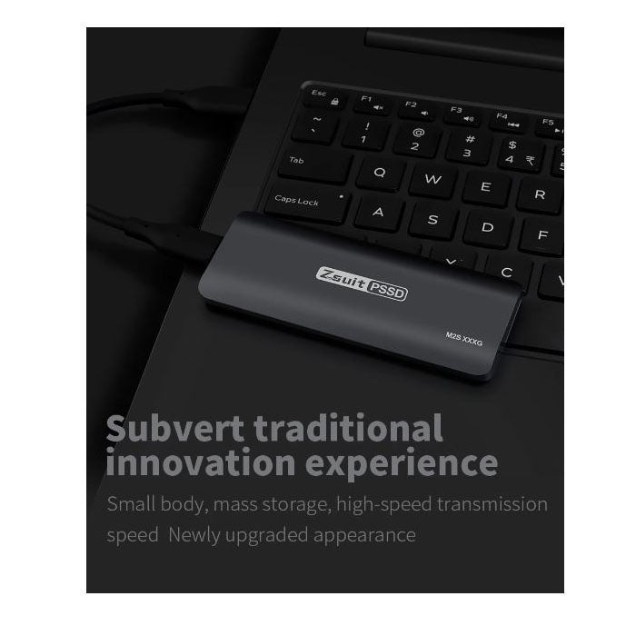 Black compact ZSuit SSD 128GB