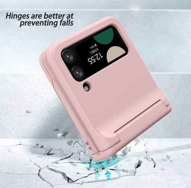 Samsung Z Flip 4 hard silicone case
