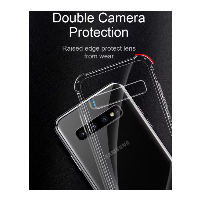 Clear TPU cover for Samsung Galaxy S21 FE
