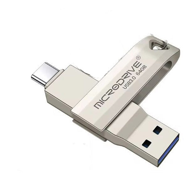 Microdrive USB flash pen drive 256GB silver