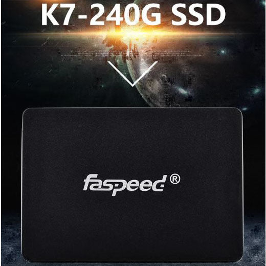 Faspeed 2TB SSD for energy-efficient operation
