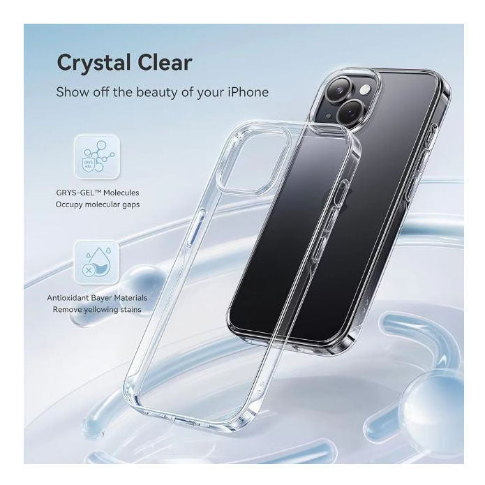 Transparent iPhone 11 case with silicone finish
