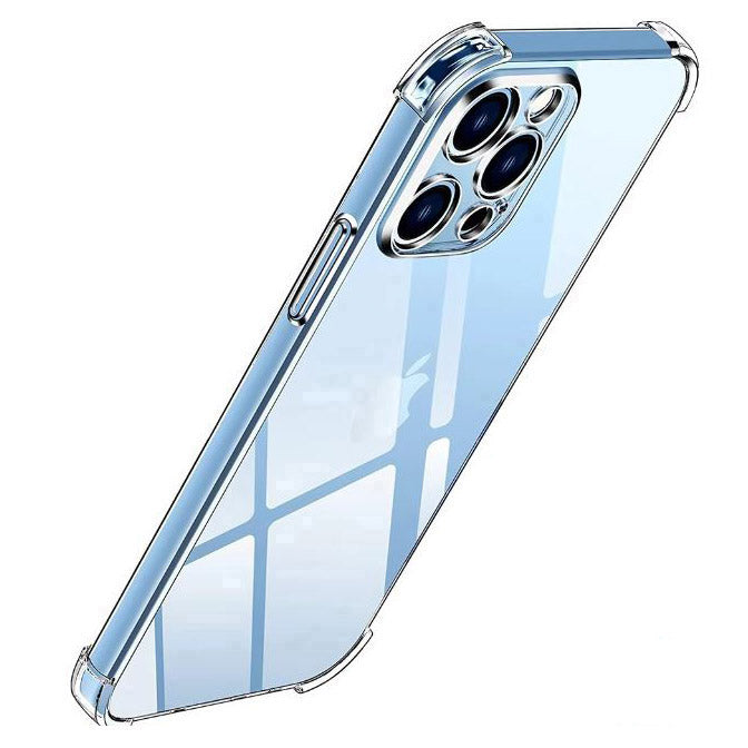 Clear silicone iPhone 11 cover with camera protection
