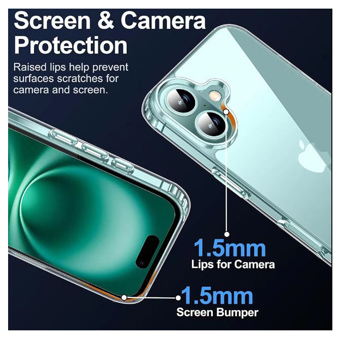 Scratch-resistant iPhone 15 silicone cover
