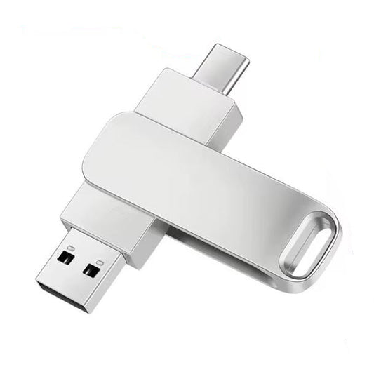 Silver 128GB memory stick