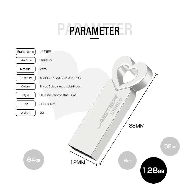 USB 4GB flash drive disc Jaster lightweight