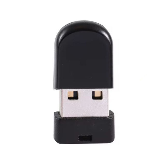 Black USB-A memory stick 4GB