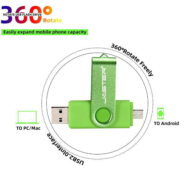 Portable metal Jaster USB flash drive