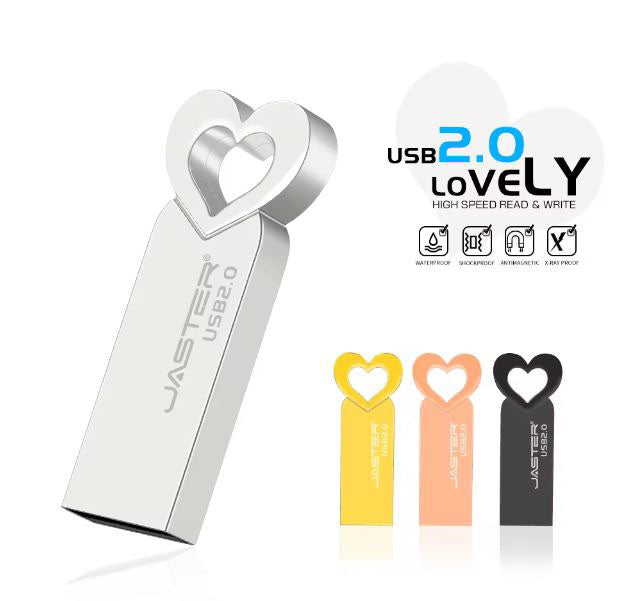 Jaster USB memory stick 4GB gold