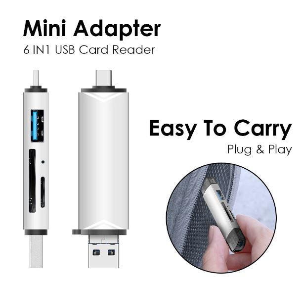 TF card reader for smartphones