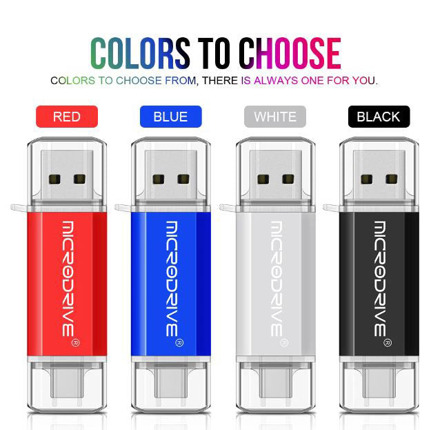 Blue Colour Microdrive USB Stick 4GB