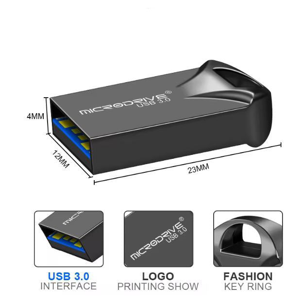 128GB Microdrive USB memory stick