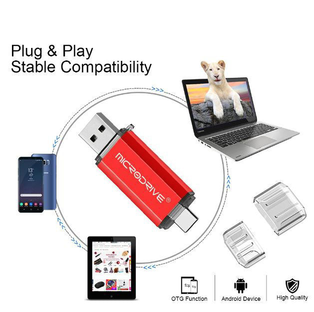 USB-C memory stick for smartphones