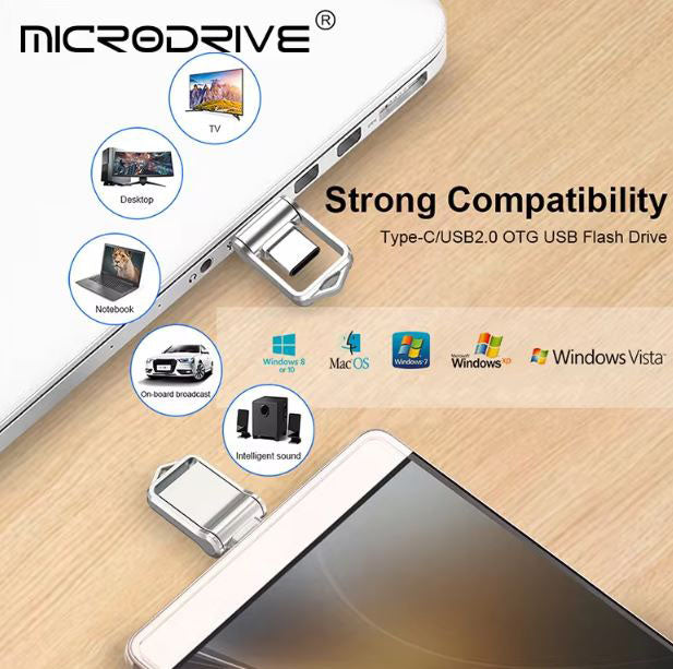 Microdrive USB stick with Type C connection