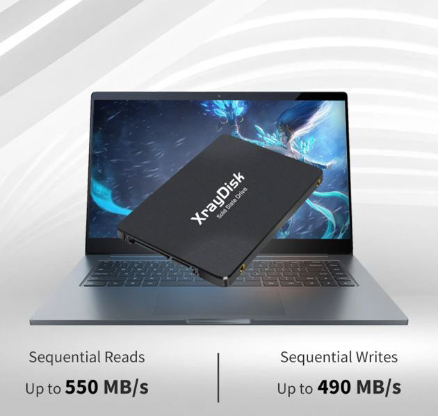 Efficient data transfer SSD 256GB